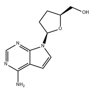 7-Deaza-2',3'-dideoxyadenosine