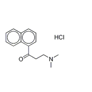 1-Propanone,3-(dimethylamino)-1-(1-naphthalenyl)-, hydrochloride (1:1)