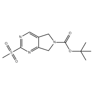 Tert-butyl 2-(methylsulfonyl)-5H-pyrrolo[3,4-d]pyrimidine-6(7H)-carboxylate