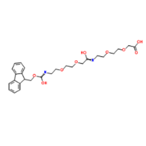 10-Oxo-5,8,14,17-tetraoxa-2,11-diazanonadecanedioic acid 1-(9H-fluoren-9-ylmethyl) ester