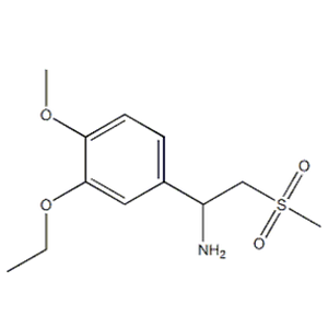 1-(3-ETHOXY-4-METHOXYPHENYL)-2-(METHYLSULFONYL)ETHAN-1-AMINE