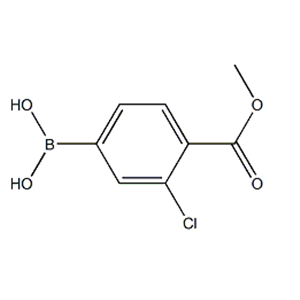 (3-CHLORO-4-METHOXYCARBONYL)BENZENEBORONIC ACID