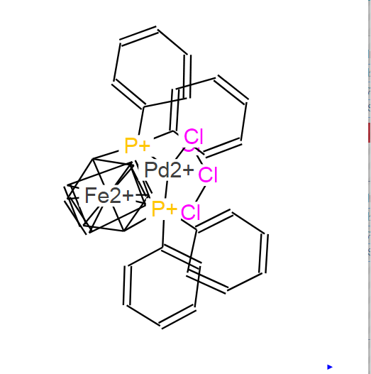 	1,1'-Bis(diphenylphosphino)ferrocene-palladium(II)dichloride dichloromethane complex