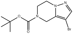 tert-butyl 3-broMo-6,7-dihydropyrazolo[1,5-a]pyrazine-5(4H)-carboxylate