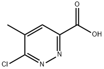 6-chloro-5-methylpyridazine-3-carboxylic acid