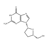 2',3'-Dideoxyguanosine