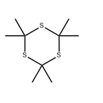 2,2,4,4,6,6-Hexamethyl-S-trithiane