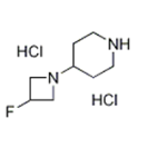 Piperidine, 4-(3-fluoro-1-azetidinyl)-, hydrochloride (1:2)