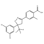 4-[5-(3,5-dichlorophenyl)-5-(trifluoromethyl)-4,5-dihydro-1,2-oxazol-3-yl]-2-methylbenzoic acid