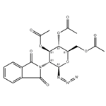 2-Deoxy-2-(1,3-dihydro-1,3-dioxo-2H-isoindol-2-yl)-β-D-glucopyranosyl azide 3,4,6-Triacetate