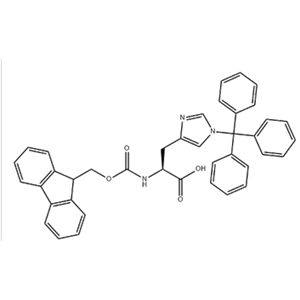 N-Fmoc-N'-trityl-L-histidine