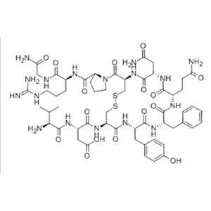 H-VAL-ASP-CYS-TYR-PHE-GLN-ASN-CYS-PRO-ARG-GLY-NH2