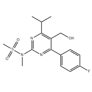 4-(4-Fluorophenyl)-6-isopropyl-2-[(N-methyl-n-methylsulfonyl)amino]pyrimidine-5-yl-methanol