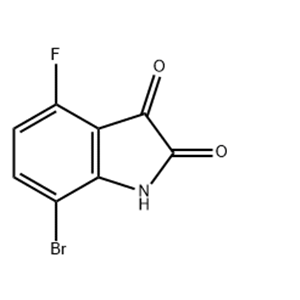 7-bromo-4-fluoroindoline-2,3-dione