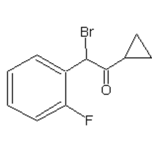 2-Bromo-2-(2-fluorophenyl)-1-cyclopropylethanone