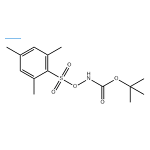 1,1-dimethylethyl [[(2,4,6-trimethylphenyl)sulphonyl]oxy]carbamate 