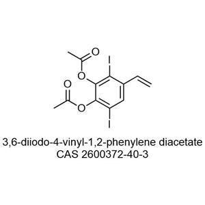 3,6-diiodo-4-vinyl-1,2-phenylene diacetate