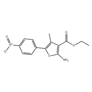 ETHYL 2-AMINO-4-METHYL-5-(4-NITRO-PHENYL)-THIOPHENE-3-CARBOXYLATE