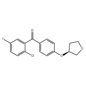 (S)-(2-Chloro-5-iodophenyl)(4-(tetrahydrofuran-3-yloxy)phenyl)methanone