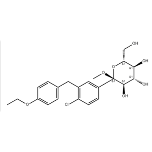 (2S,3R,4S,5S,6R)-2-(4-chloro-3-(4-ethoxybenzyl)phenyl)-6-(hydroxyMethyl)-2-Methoxytetrahydro-2H-pyran-3,4,5-triol