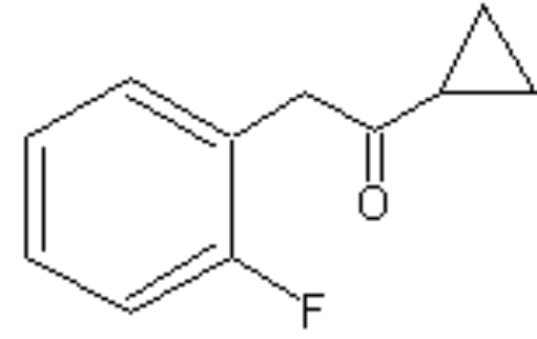 Cyclopropyl 2-fluorobenzyl ketone