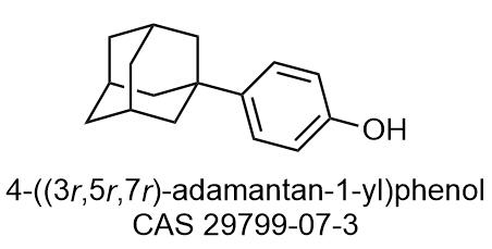 4-((3r,5r,7r)-adamantan-1-yl)phenol