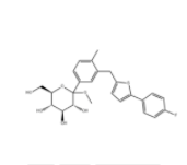 1-C-[3-[[5-(4-fluorophenyl)-2-thienyl]methyl]-4-methylphenyl]-D-glucopyranoside