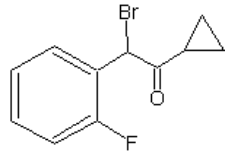 2-Bromo-2-(2-fluorophenyl)-1-cyclopropylethanone