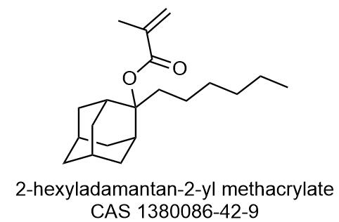 2-hexyladamantan-2-yl methacrylate