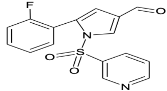 5-(2-fluorophenyl)-1-(3-pyridinylsulfonyl)-1H-Pyrrole-3-carboxaldehyde