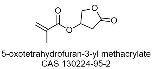 5-oxotetrahydrofuran-3-yl methacrylate