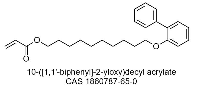 10-([1,1'-biphenyl]-2-yloxy)decyl acrylate