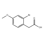 2-Bromo-4-methoxyphenylacetic acid