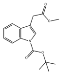 tert-butyl 3-(2-methoxy-2-oxoethyl)-1H-indole-1-carboxylate