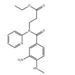  Ethyl 3-(3-amino-4-(methylamino)-N-(pyridin-2-yl)benzamido)propanoate