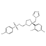 4-Chloro-benzenesulfonic acid 5-(2,4-difluoro-phenyl)-5-[1,2,4]triazol-1-ylMethyl-tetrahydro-furan-3-ylMethyl ester