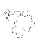 N,N-DIDECYL-N-METHYL-N-(3-TRIMETHOXYSILYLPROPYL)AMMONIUM CHLORIDE