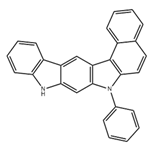 Benz[g]indolo[2,3-b]carbazole, 7,9-dihydro-7-phenyl