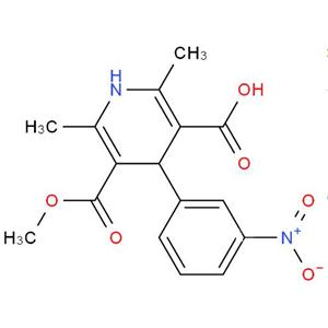 3,5-Pyridinedicarboxylicacid,1,4-dihydro-2,6-dimethyl-4-(3-nitrophenyl)-, 3-methyl ester