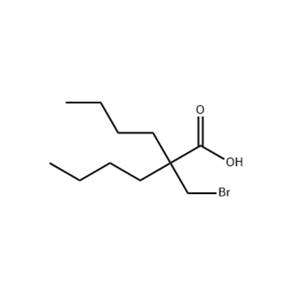 2-(Bromomethyl)-2-butylhexanoic acid