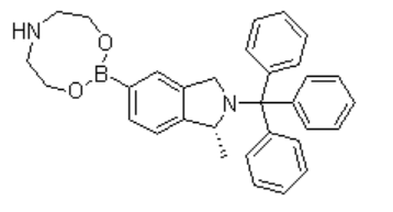 (R)-5-(1,3,6,2-Dioxazaborocan-2-yl)-1-methyl-2-tritylisoindoline