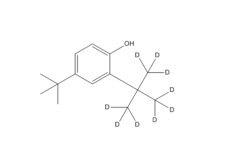 4-(tert-butyl)-2-(2-(methyl-d3)propan-2-yl-1,1,1,3,3,3-d6)phenol