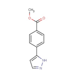 4-(2H-Pyrazol-3-yl)benzoic acid methyl ester