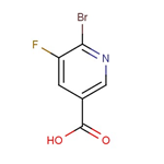 6-Bromo-5-fluoronicotinic acid