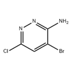 3-Amino-4-bromo-6-chloropyridazine