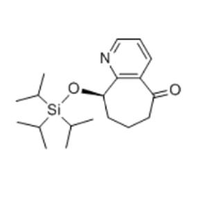 (R)-9-(triisopropylsilyloxy)-6,7,8,9-tetrahydro-5H-cyclohepta[b]pyridin-5-one