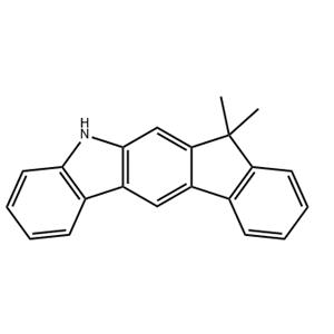 5,7-Dihydro-7,7-dimethyl-indeno[2,1-b]carbazole