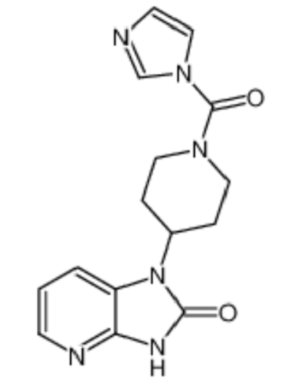 1-[1-(1H-imidazole-1-carbonyl)piperidin-4-yl]-1H,2H,3H-imidazo[4,5-b]pyridin-2-one