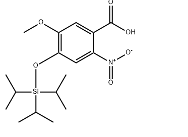 5-methoxy-2-nitro-4-[[tris(1-methylethyl)silyl]oxy]Benzoic acid