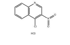 	Quinoline, 4-chloro-3-nitro-, hydrochloride (1:1)